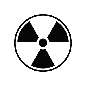 Radioactive Symbol SVG, Hazard Sign Cut File Symbols