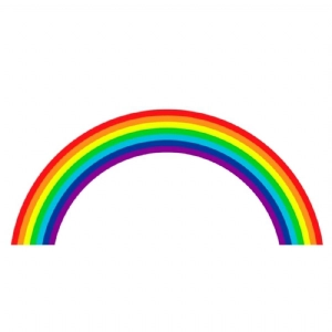 Rainbow SVG, Rainbow Clipart Vector Files Sky/Space