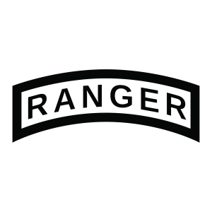 Ranger Tab SVG, Military Badge Logo Cut File