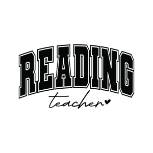 Reading Teacher SVG, Teacher Shirt SVG Teacher SVG