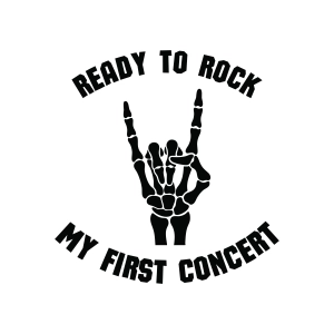 Ready To Rock My First Concert SVG T-shirt SVG
