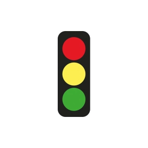 Red Traffic Light SVG Cut File, Traffic Lights SVG Instant Download Street Signs