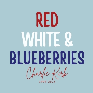 Red White and Blueberries SVG, PNG, Charlie Kirk USA SVG