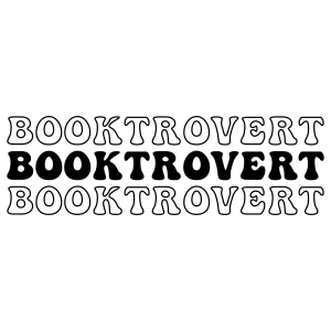 Retro Booktrovert SVG, Book Lover Design Bookish SVG