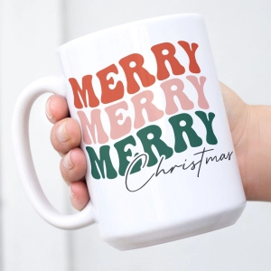 Retro Christmas SVG Bundle, Vintage Merry Christmas SVG Files, Xmas Christmas SVG