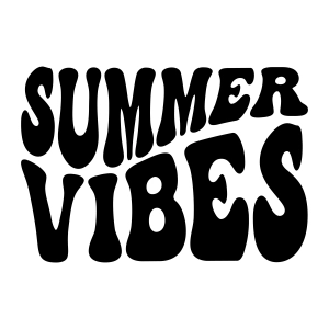 Retro Summer Vibes SVG Design, Summer Vibes SVG Instant Download Summer SVG