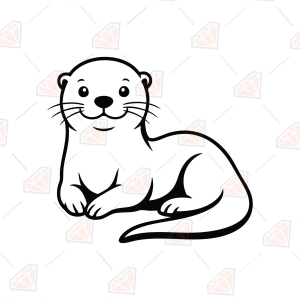 River Otter SVG – River Otter Cut File for Shirts