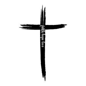Rugged Cross Faith Hope Love SVG, Cross Faith Instant Download Cross SVG