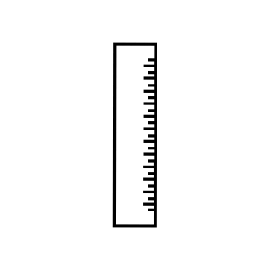 Ruler SVG Vector File, Ruler Icon Clipart Icon SVG
