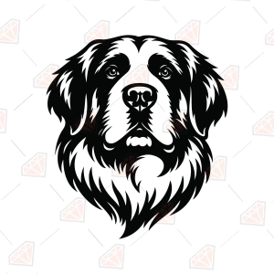 Saint Bernard SVG – Saint Bernard Dog Cut File