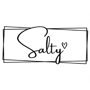 Salty SVG Cut File | Shirt Design SVG T-shirt SVG