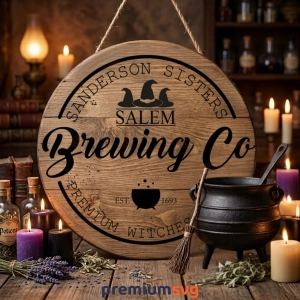 Sanderson Sisters Brewing Co SVG