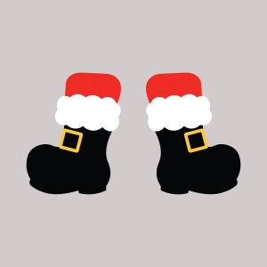 Santa Boots SVG Svg