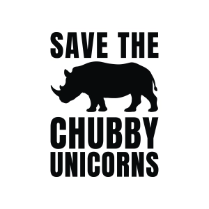 Save The Chubby Unicorns SVG
