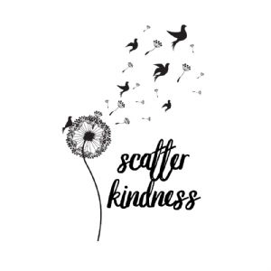 Scatter Kindness SVG, Scatter Kindness Dandelion Cut File T-shirt SVG