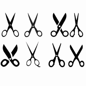 Scissor Bundle SVG Cut File, Scissors Clipart Mechanical Tools