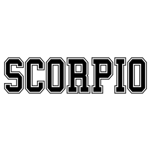 Scorpio SVG Design for T-shirt, Zodiac SVG Astrological