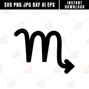 Scorpio Zodiac Sign SVG