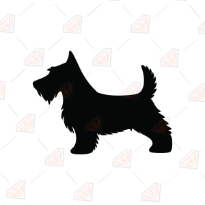 Scottie SVG – Scottish Terrier Silhouette