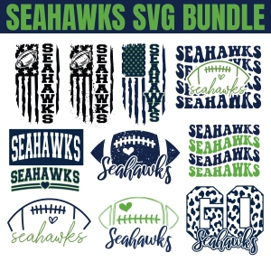 Seahawks SVG Files for Cricut, Seahawks SVG BUNDLE Svg