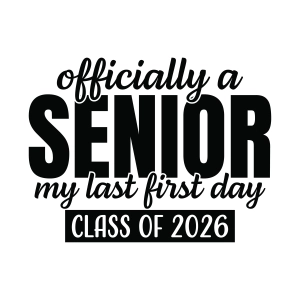 Senior 2026 SVG, Class of 2026 SVG PNG Graduation SVG
