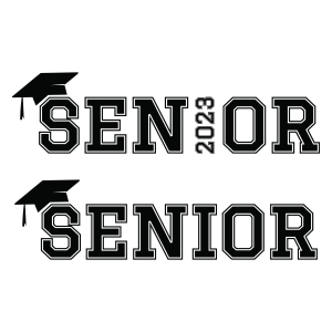 Seniors Class of 2023 SVG Cut File Graduation SVG