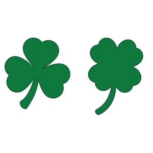 Shamrock and Clover SVG, St Patrick's Day SVG Vector Files Shamrock SVG