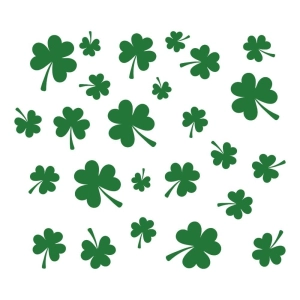 Shamrock Pattern SVG, Clover Pattern Print St Patrick's Day SVG