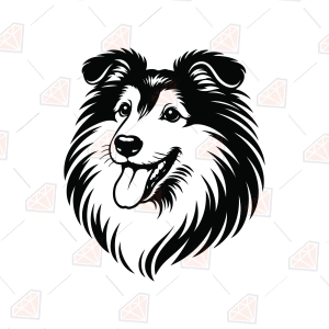 Sheltie SVG – Shetland Sheepdog Cut File