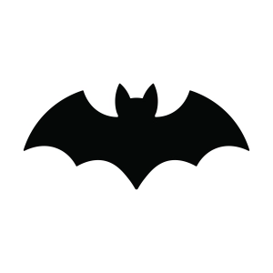 Simple Bat SVG, Bat Silhouette Svg