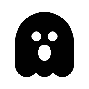 Simple Ghost SVG & Clipart File Icon SVG