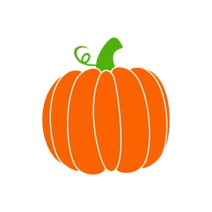 Simple Pumpkin SVG, Pumpkin SVG Vector File Pumpkin SVG