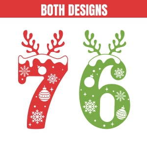 Six Seven Christmas SVG, Funny Couple Shirt SVG