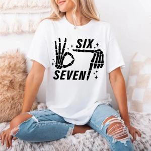 Six Seven SVG, Funny Trending Meme SVG Design for Cricut & Silhouette Funny SVG