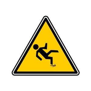 Slippery Floor Signs SVG Cut File, Signs and Symbol Design Street Signs
