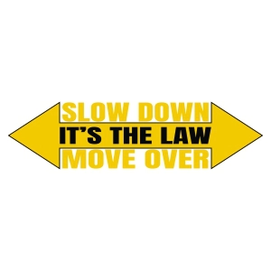Slow Down Move Over SVG Symbols