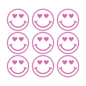 Smiley Face Pattern SVG, Valentine's Day Shirt SVG Vector Valentine's Day SVG