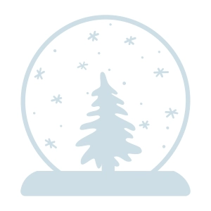 Snow Globe SVG, Christmas Cricut Files Christmas SVG