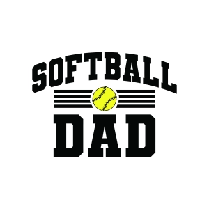 Softball Dad Shirt SVG Dad SVG