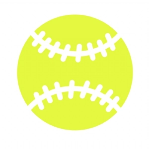 Softball SVG | Softball Vector File Softball SVG