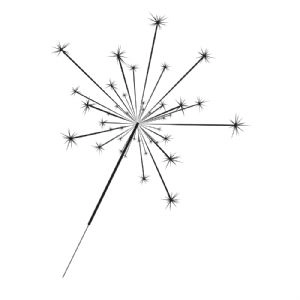 Sparkler SVG, Sparkler Stars SVG Instant Download Drawings