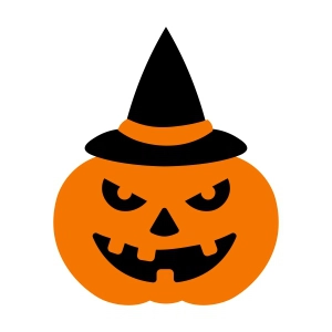 Spooky Pumpkin SVG Vector File, Halloween Pumpkin SVG Pumpkin SVG