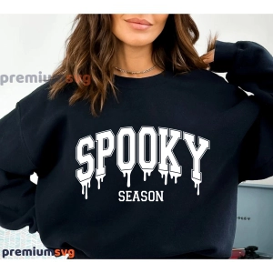 Spooky Season SVG, Trendy Halloween SVG Spooky SVG