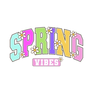 Spring Vibes SVG, Spring SVG for Easter Easter Day SVG