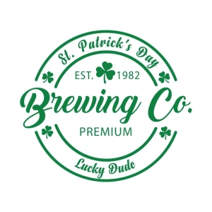 St Patrick's Day SVG, Brewing Co SVG Cut File St Patrick's Day SVG