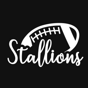 Stallions SVG, USA Football SVG Football SVG