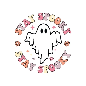 Stay Spooky PNG, Spooky Ghost SVG Ghost SVG