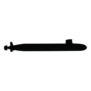 Submarine SVG, Submarine Silhouette Svg