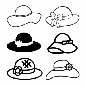 Summer Hat SVG Cut File, Instant Download Summer SVG