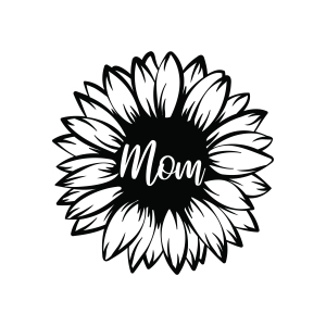 Sunflower Mom SVG, PNG, JPEG Mom SVG
